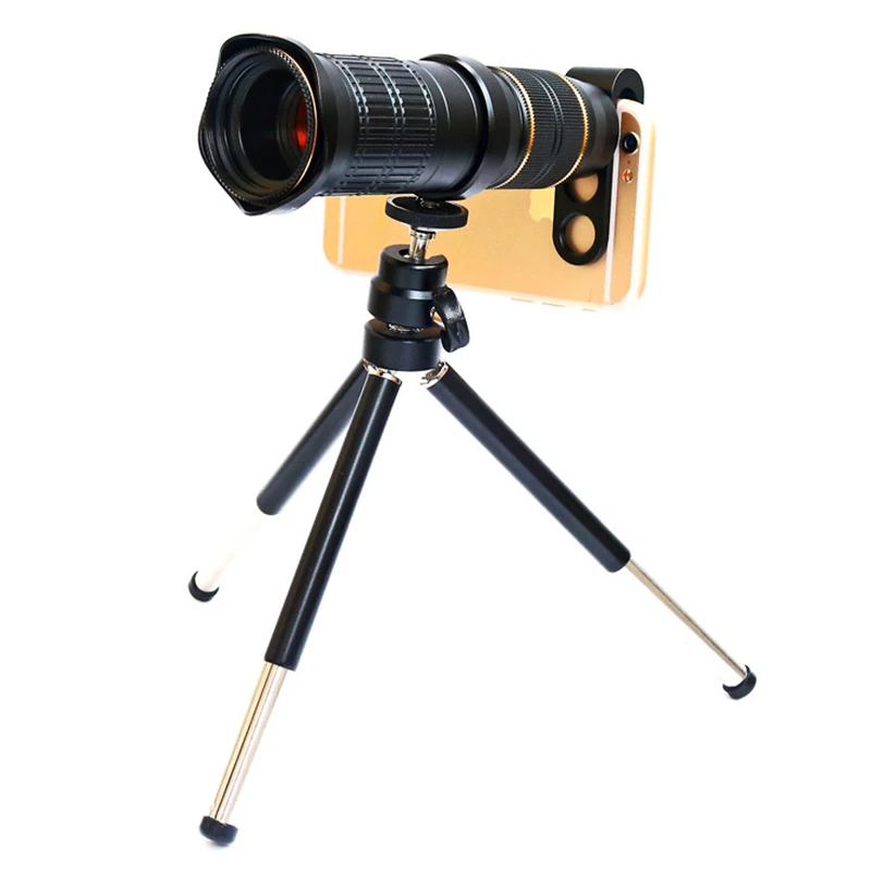 

Telephoto Zoom Lens 18-30X Monocular HD Professional Mobile Phone Camera Telescope Binoculars Lenses for Smartphone Lenses Kit