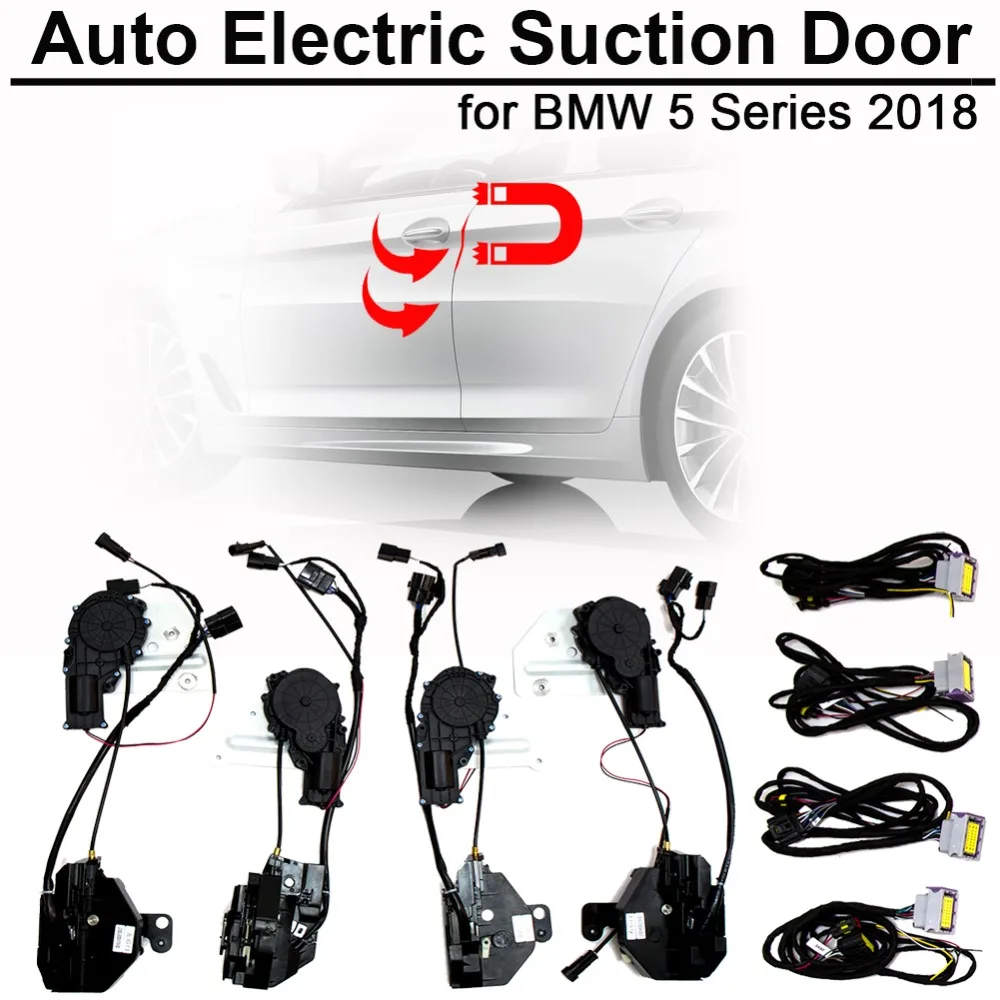 Smart Auto Electric Suction Door Lock for BMW 5 2018 Series Automatic Closing Super Silence 4 Door Installing Car Vehicle Door Smart Auto Electric Suction Door Lock for BMW 5 2018 Series Automatic Closing Super Silence 4 Door Installing Car Vehicle Door
