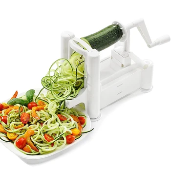 

1Set Manual Spiral Grater Slicer For Cucumber Fruit Vegetable Tool Creative Kitchen Accessorices Tools