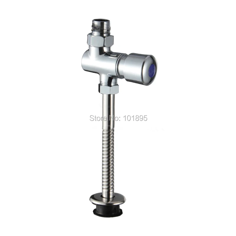

L16715 Brass Material Hand-pressing Type Urinal Time Delay Flushing Valve