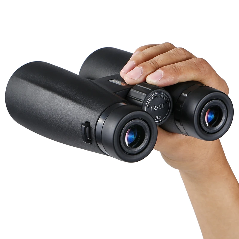 Maifeng 12x50 HD مناظير قوية تلسكوب التكتيكية نطاق منخفضة ضوء منظار رؤية ليلية ل مراقبة الطيور الصيد المشي