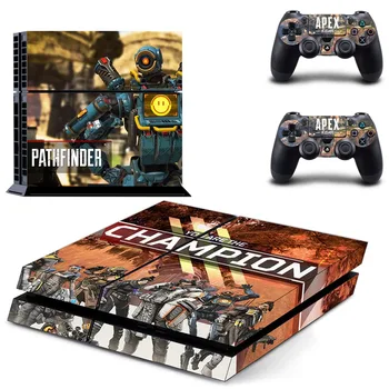 

APEX Legends PS4 Skin Sticker Decal Vinyl for Playstation 4 Console and 2 Controllers PS4 Sticker Skins Accessory
