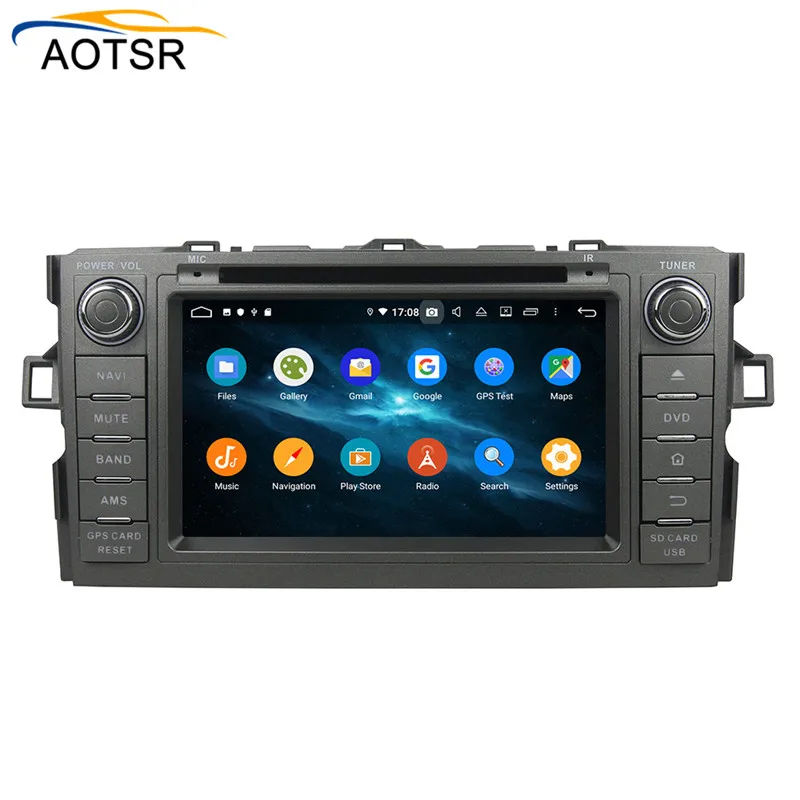 Flash Deal DSP 4+64 Android 9.0 Car DVD Stereo Multimedia head unit For TOYOTA Auris 2010-2014 BT Radio GPS Navigation Video Audio map wifi 3