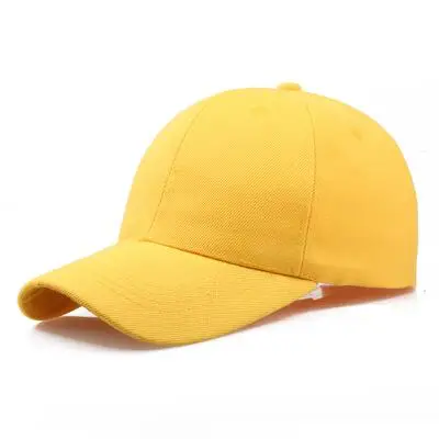 Бренд COKK, одноцветная бейсболка, женская, мужская Кепка, Snapback, шапки для женщин, папа, шапка, женская, черная, мужская, дешевая, Gorras, повседневная - Цвет: Yellow