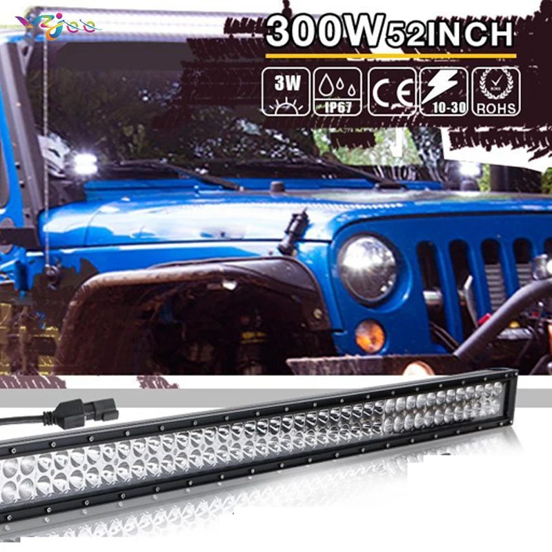 Для Jeep Wrangler JK 5"+ 2x4" светодиодный световой бар+ кронштейн+ проводка+ " 105 Вт светодиодный фары для Jeep Wrangler JK LJ uaz4x4 Jungle Hu