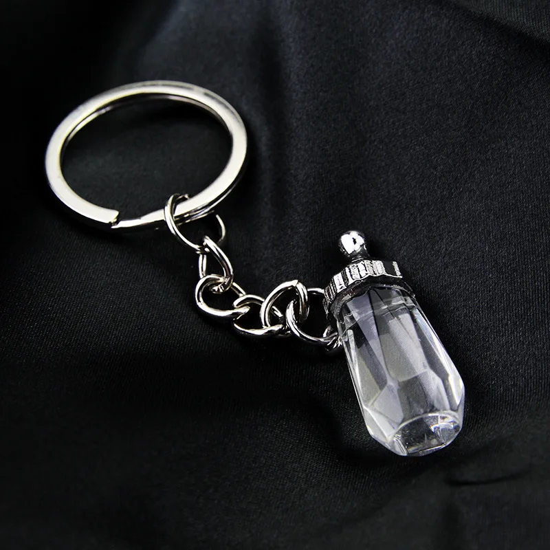 

Quevinal 100pcs Baby Shower Gifts Baptism Milk Bottle Keychain Keychain wedding Favors for Guest