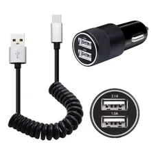 2 Порты и разъёмы для быстрой зарядки с usb-портом зарядных порта USB для автомобиля Зарядное устройство кабель для huawei Y9 Y6 Y5 Prime P20 P9 P10 Honor 10 9 Lite 7C 7A Pro 8X 8C P Smart