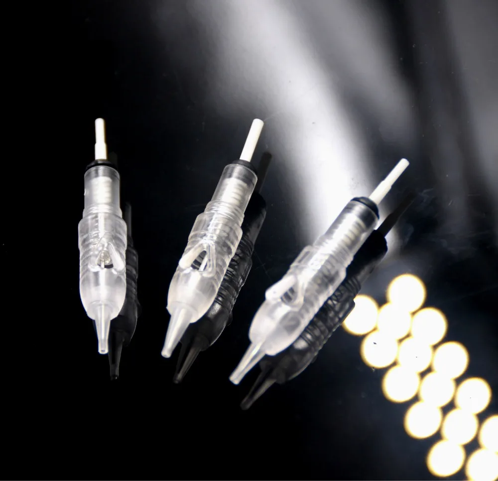 

Variety of Cartridge needle 10PCS 1R/3R/5R/5F/7F Disposable Sterilized Tattoo Permanent Makeup Needle Tips for Eyebrow lip