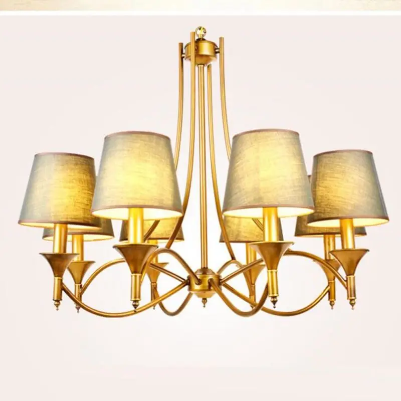 Современная люстра, современный американский стиль, светильник для столовой, подвесной светильник, светильник для спальни, декор для гостиной