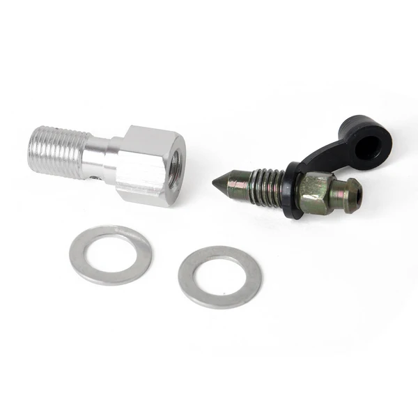 M10 x 1.25mm Universal Banjo Bolt Bleed Nipple Bleed Screw High Quality Brake Caliper Bleed Screw/Nipple For Motorcycle Models