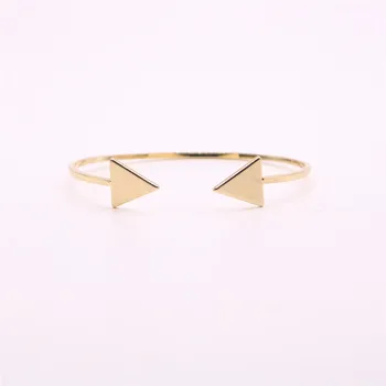 

Solid equilateral triangle bangles for girls Filled triangle women bangles