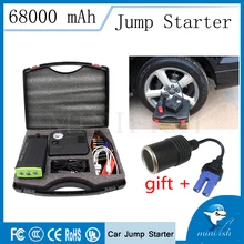 Emergency Power Bank Mini Car Jump Starter / 12V Portable Car Auto Electric Pump Air Compressor Tire Inflator 150PSI