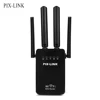 Мини Wi-Fi ретранслятор PIXLINK/маршрутизатор/точка доступа, расширитель диапазона Wi-Fi с 4 внешними антеннами, защита WPS, вилка стандарта ЕС/США/Великобритании/Австралии ► Фото 3/6