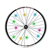 36 pièces/sac vélo roue en plastique a parlé coloré étoile décoration vtt vélo vélo ► Photo 2/6