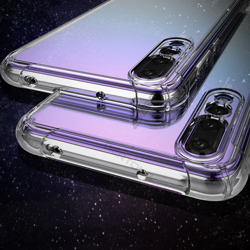 Soft TPU Cover Phone Case For Huawei Nova 3 3i P smart 2020 P40 P50 P30 P20 Lite Mate 20X 20 40 Pro Clear Cases Bags | Мобильные