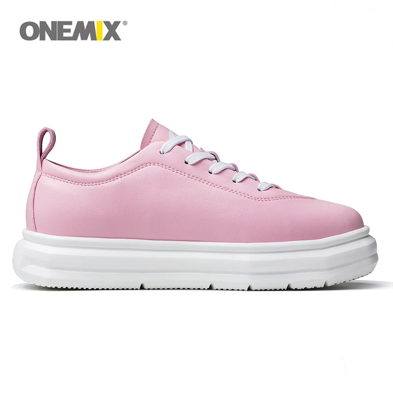 Женская спортивная обувь Onemix для девочек уличная из микроткани кожаные легкие