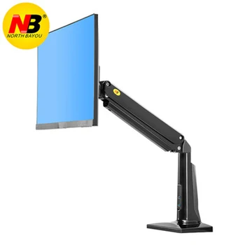 New NB F37 Aluminum Full Motion 24-37 inch Monitor Holder Gas Spring Long Arm Desktop Monitor Mount Support with USB3.0
New NB F37 Aluminum Full Motion 24-37 inch Monitor Holder Gas Spring Long Arm Desktop Monitor Mount Support with USB3.0