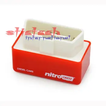 

by dhl or ems 200 sets New Arrival NitroOBD2 Diesel Car Chip Tuning Interface Nitro OBD2 More Power / More Torque