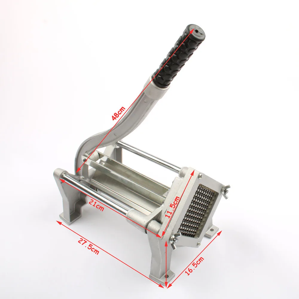 3 blades Good Quality Hand Push Vegetable Fruit Chopper Household Alloy Steel French Fries Potato Strip Cutter
