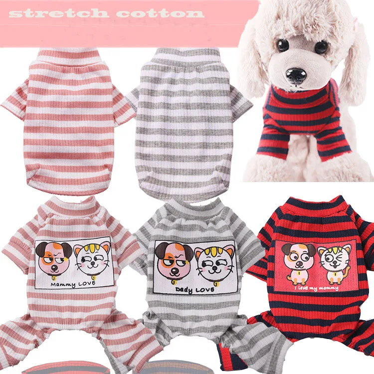 

dog clothes pajamas for Chihuahua Ropa Perro Teddy Pet Overalls Bulldog