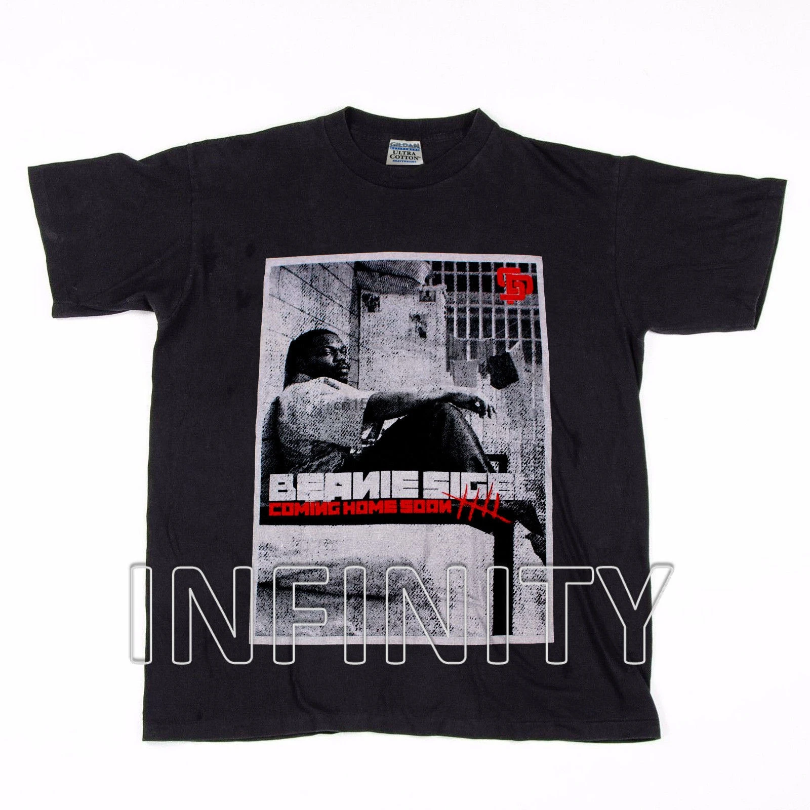 VINTAGE Beanie Sigel T SHIRT state property gildan reprint S XXLin T