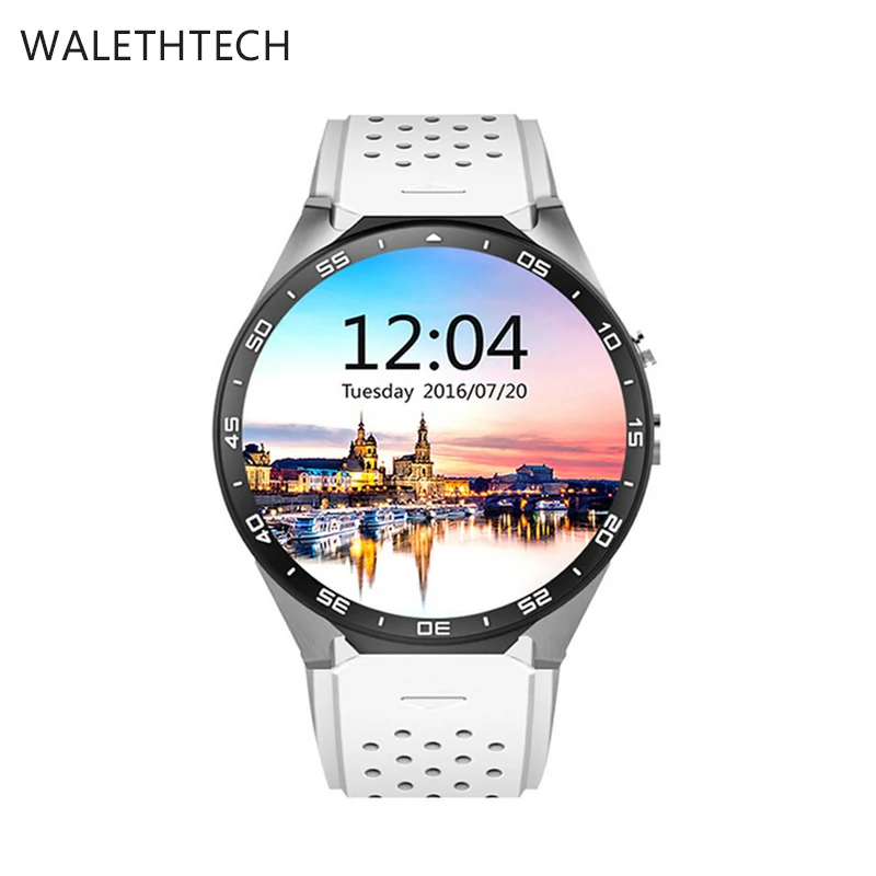 

Smart band KW88 HD Camera Round Smart Watch Bluetooth Sync 3G Call WIFI GPS Navigation Download APP Browse Web Smart wristband