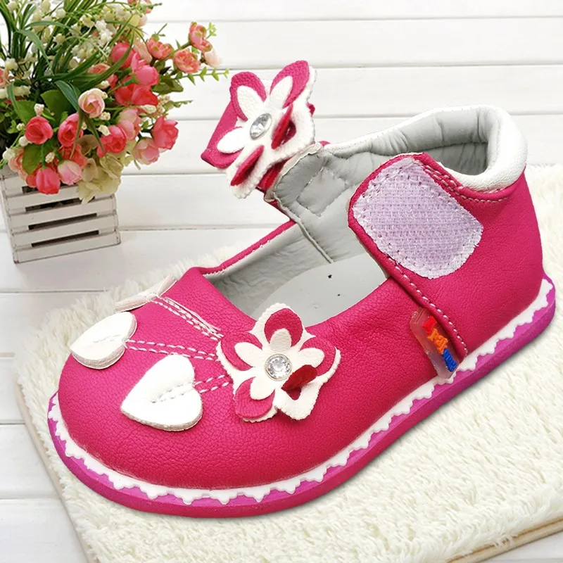 Милая повседневная обувь для девочек; 1 пара; стразы в виде цветка; детская обувь наивысшего качества