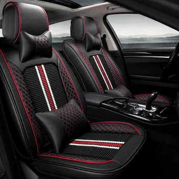 

LCRTDS Full set car seat covers for New Honda Civic 2018-2016 breathable fashion seat covers for Civic 2017