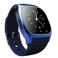 2016 mode Android Rwatch M26 Bluetooth Smart Uhr mit LED Schrittzähler BT Musik Smartwatch für Android IOS Handy