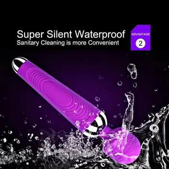 Rechargeable Magic Wand AV Vibrator Sex Toys for Woman Clitoris Stimulator Sex toys for adults G Spot vibrating Dildo for woman 5