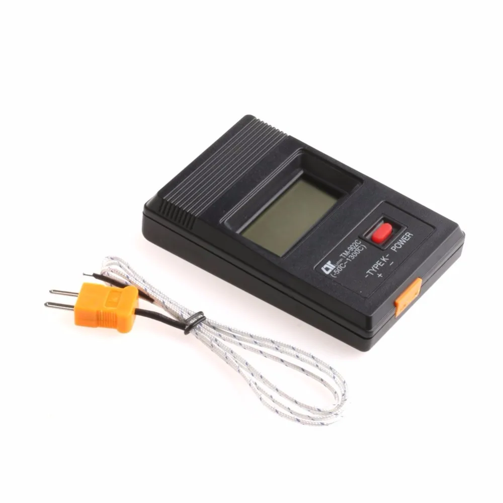 

2017 TM-902C K Type Digital Thermometer -50 to 1000 Degrees Celsius with Thermocouple Sensor MAR18