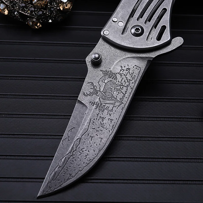 2016 New Arrival Limited Knives Karambit Outdoor Folding Knife Self-defense Wilderness Survival With High Hardness Wild Fruit