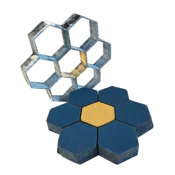 

size 30*30 Garden and wall decorated tools mold for concrete DIY Stone plastic mold pathways paving mold