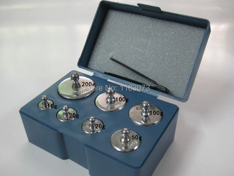 Best New Arrivals 7PCS Set Calibration Weight 200g 100g 50g 20g 10g 5g