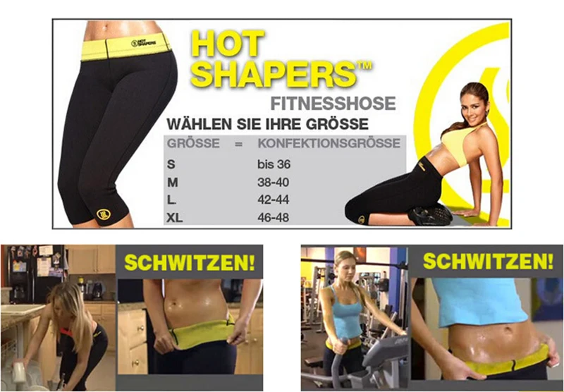 Neoprene Heating Sauna Shaping Pants Hot Shapers Slimming Sweating Fitness Sports Fat Burning Seven Points Yoga Pants-11