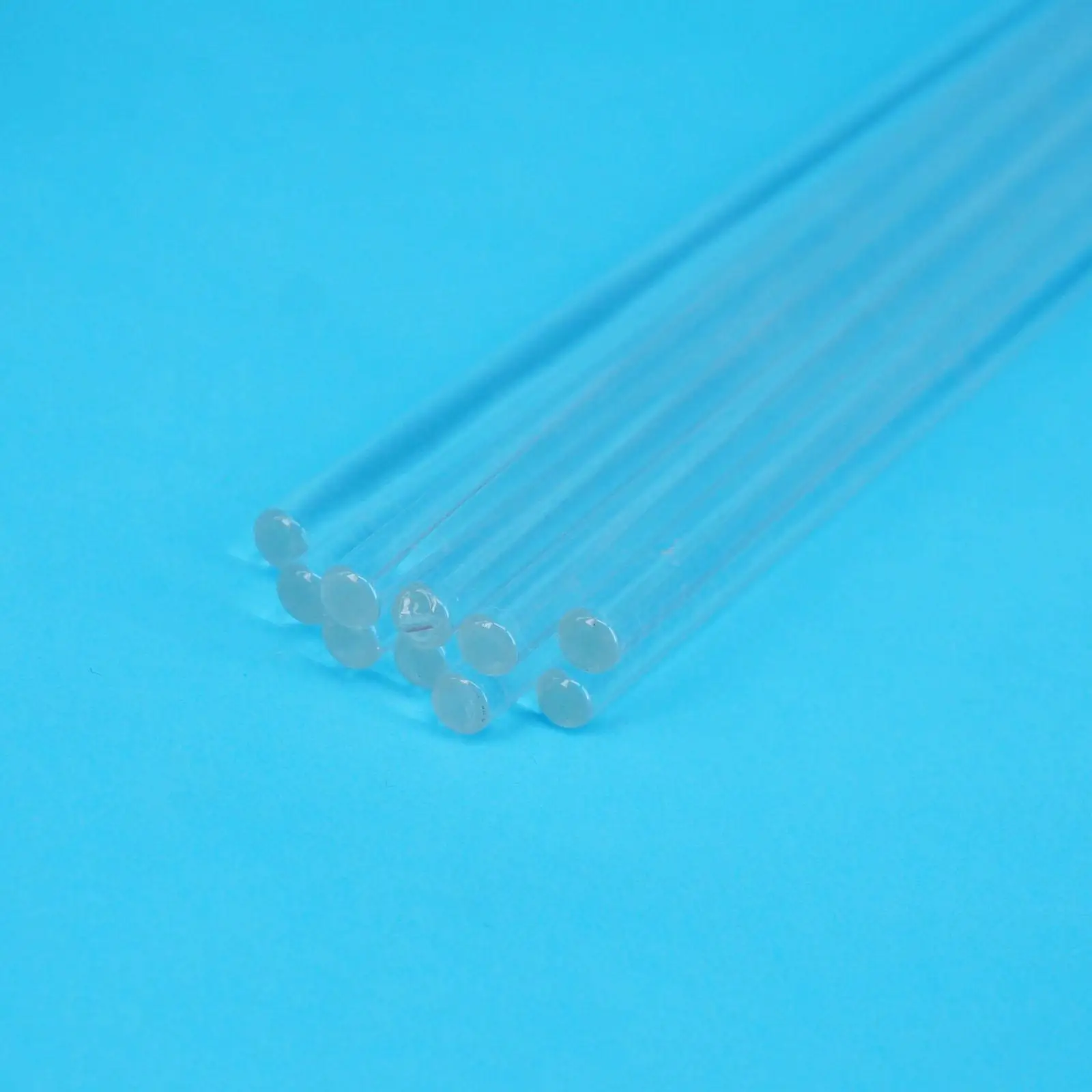 Lab Glass Stirring Rods Borosilicate High Resistant Stirrer 7x350mm LOT10
