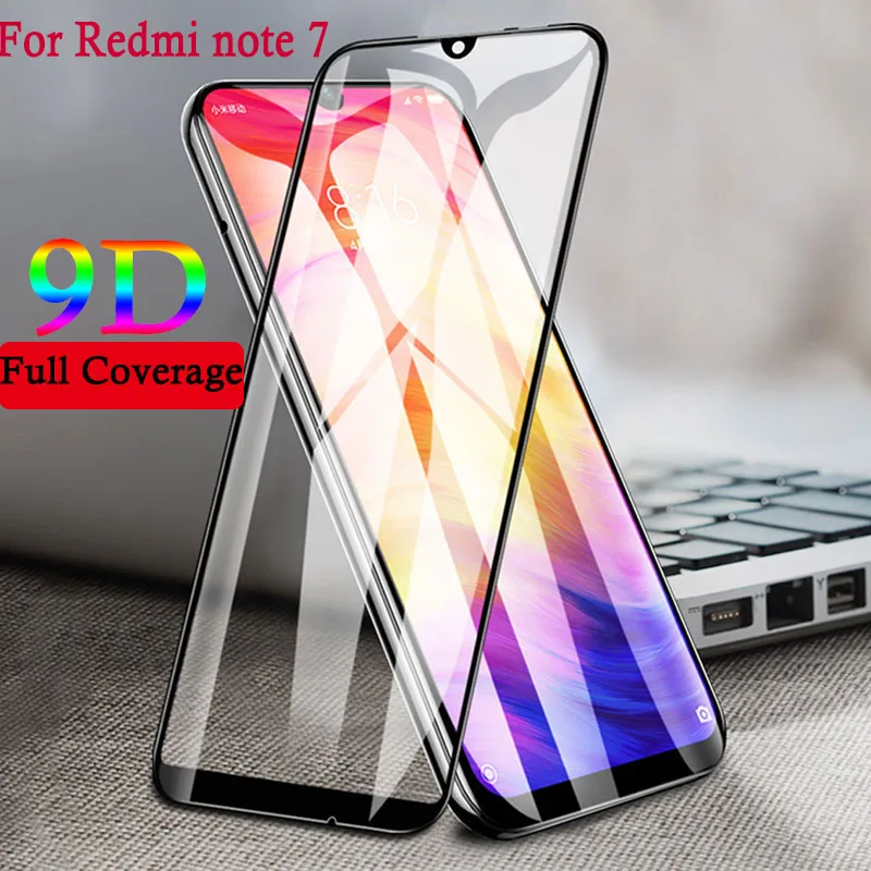 Закаленное стекло для Redmi Note 7 Pro GO K20 Защита экрана для Xiomi Mi9 SE 9T 8 Pro A2 Lite Полное покрытие защитная пленка 9D