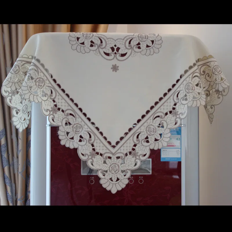PanlongHome High-end European Embroidery Tablecloth Oval Rectangular Table Cloth Chair Cover Table Flag Tea Tablecloths PanlongHome High-end European Embroidery Tablecloth Oval Rectangular Table Cloth Chair Cover Table Flag Tea Tablecloths