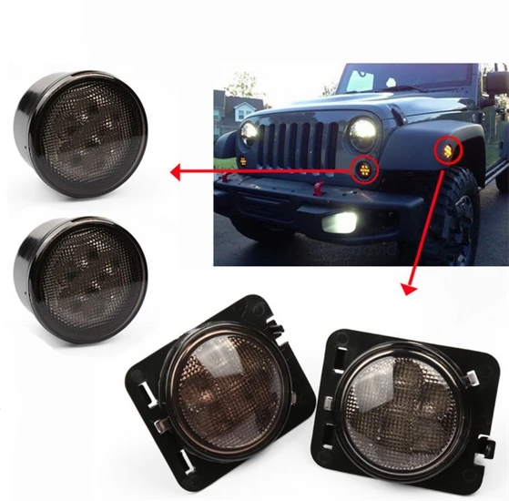 LED Фары для автомобиля для Jeep Patriot 2011- СИД DRL сборки проектора replacemnt HID фар