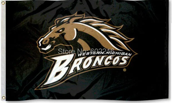 Western Michigan University College Large Outdoor Flag 3ft x 5ft
