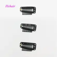 2000 шт 38 мм парики защелкивающиеся зажимы/Toupee защелкивающиеся зажимы для наращивания волос/Уток Наращивание волос