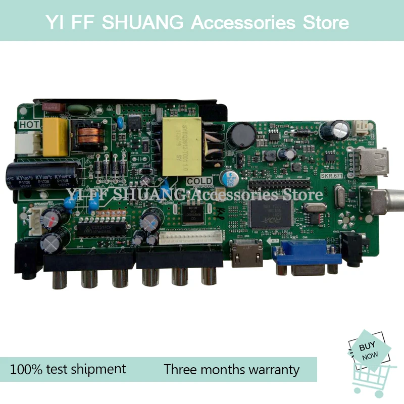 

100% test shipping for SKR.671 General TP.VST59.PA671 TPVST59.P67T LCD TV board motherboard