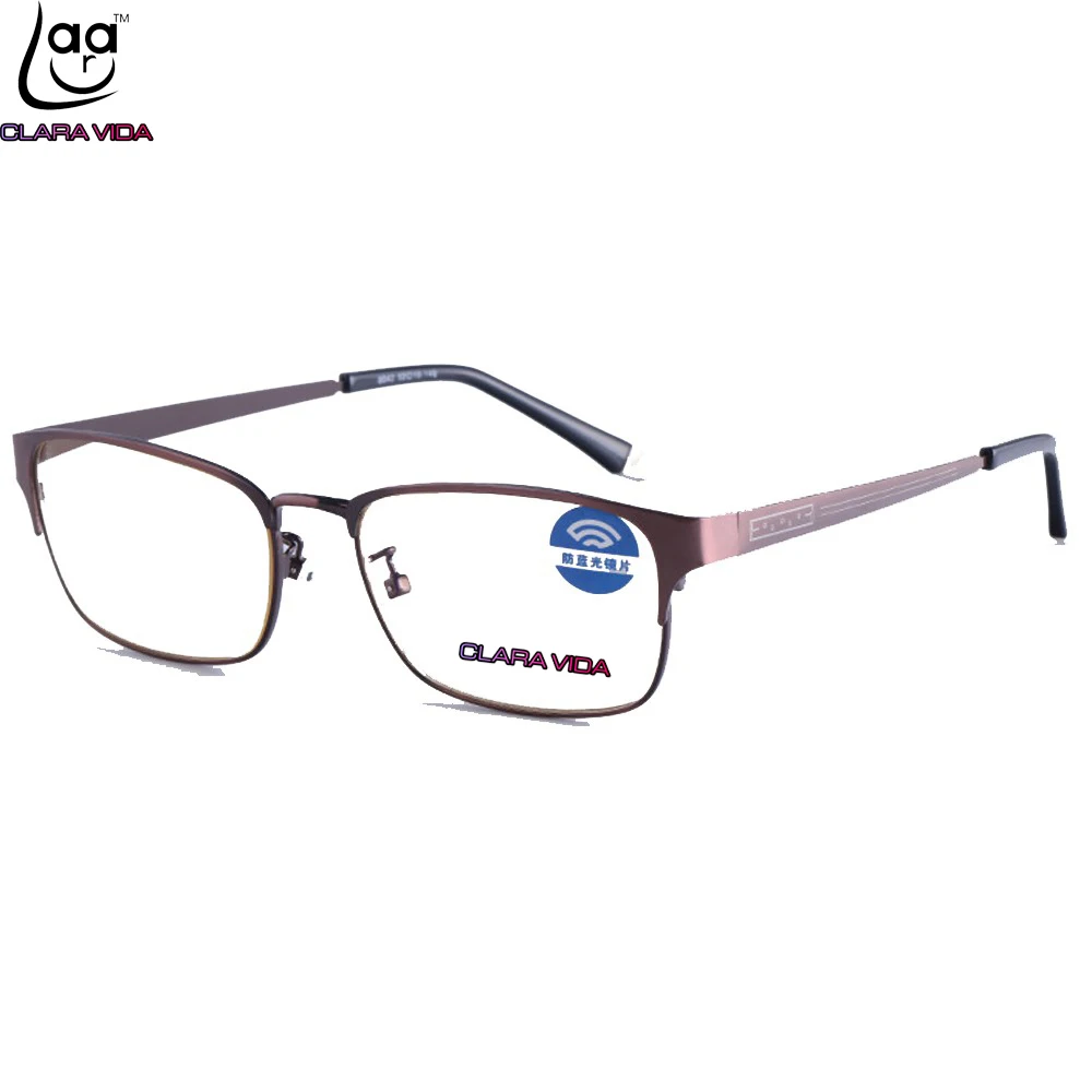 

= CLARA VIDA = High-grade Ultra Light Anti Fatigue Radiation Blu Ray Alloy Reading Glasses +1 +1.5 +2 +2.5 +3 +3.5 +4 TV PC BOOK