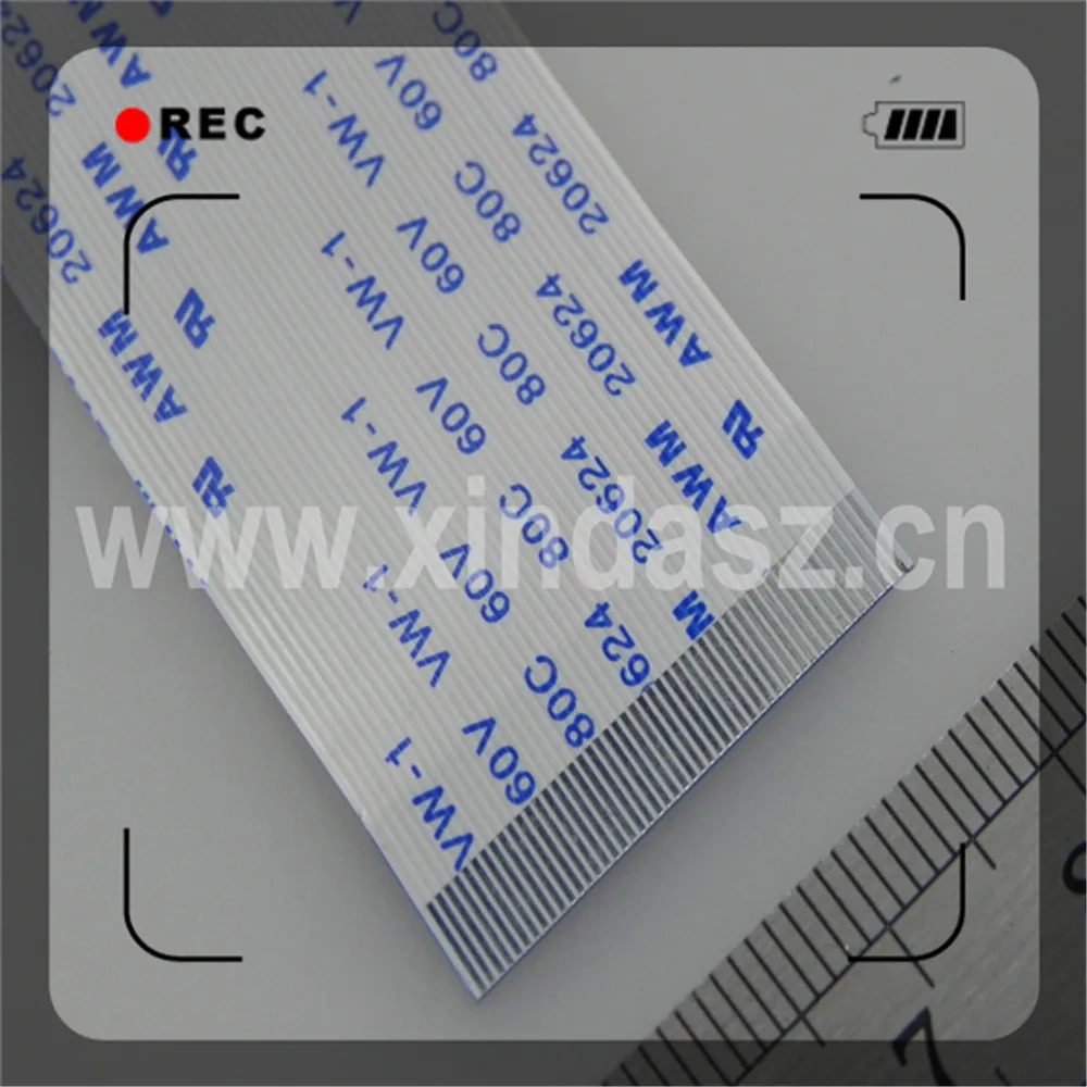 AWM 20624 80C 60V VW 1 0.5mm 50pin 150mm length B type ata sata FFC