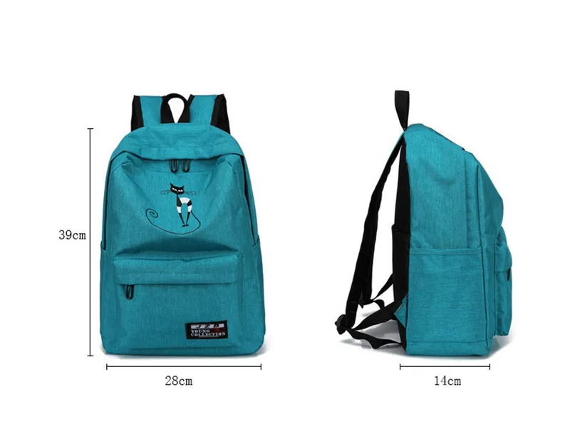 Модный водостойкий нейлоновый студенческий школьный рюкзак высокого качества прочный нейлоновый для мальчиков и девочек школьная сумка