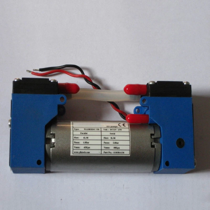 DC12V/24V EPDM Oil Free Long Life Quiet Mini Air Pump Miniature Piston Pumps Micro Air