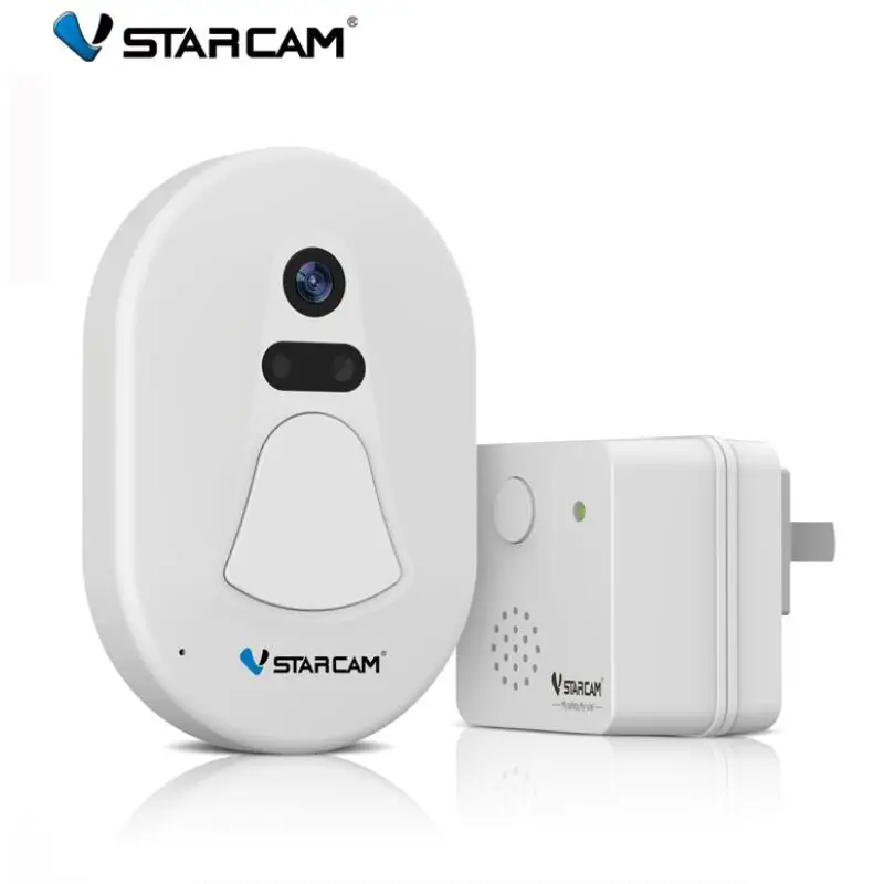 

VStarcam D1 Door Camera720P WIFI Smart Camera Viewer Home Security System Wide Angle Digital Alarm Doorcam Ring Bell