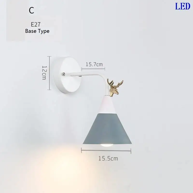 Светильник ing Lampen Lampe Murale винтажный Cama современный светильник для дома Aplique Luz Wandlamp Lampara De Pared интерьерный настенный светильник для спальни - Цвет абажура: Number  10