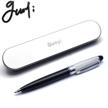 Guoyi A199 креативная металлическая вращающаяся Шариковая ручка для школы, канцелярские принадлежности, Подарочная роскошная ручка для отеля, бизнес, подпись в офисе, ручка
