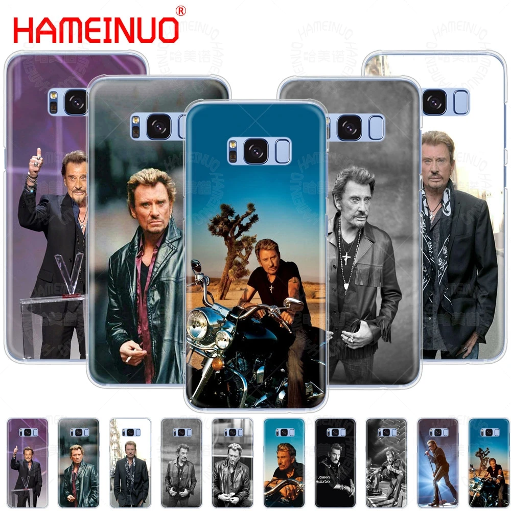 

HAMEINUO Johnny Hallyday cell phone case cover for Samsung Galaxy E5 E7 Note 3,4,5 8 ON5 ON7 grand G530 2016
